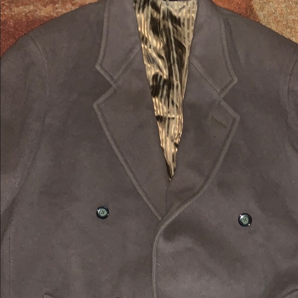 Mario Valente Full Length Peacoat Wool Cashmere - Picture 2 of 7